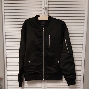 Neuw Black Bomber Jacket